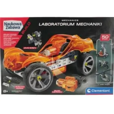 Laboratorium mechaniki. Samoch�d Clementoni