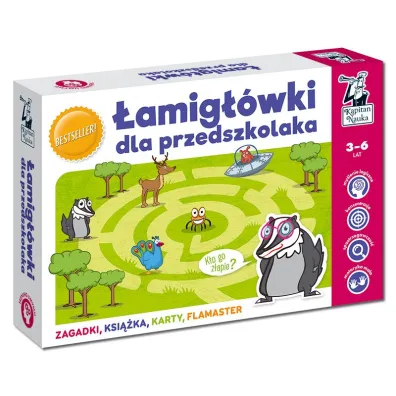 Kapitan Nauka. amigwki dla przedszkolaka 3-6 lat
