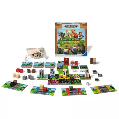 Uratuj wiosk�. Minecraft Ravensburger