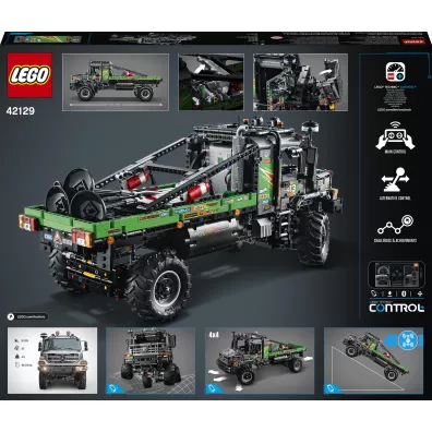 LEGO Technic Ci�ar�wka Mercedes-Benz Zetros z nap�dem na 4 ko�a 42129