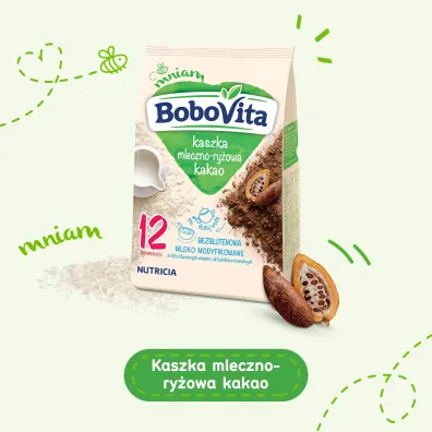 BoboVita Kaszka mleczno-ry�owa kakao po 12 miesi�cu 230 g