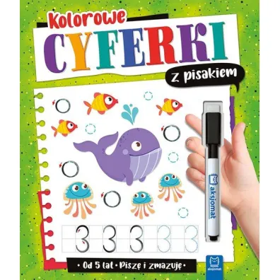 KSIAZECZKA EDUK 205X240 KOL CYFERKI PISAK AKS - Agata Kaczy�ska