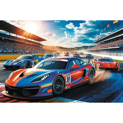 Puzzle 100 el. Szybka wy�cig�wka Trefl