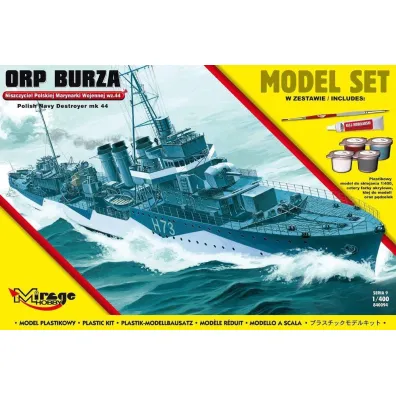Mirage zest.d/sklej.ORP Burza wz44 S09 840094 Mirage Hobby