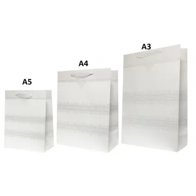 Rozette Torebka Lux brokat Du�a A4 25 x 32 cm