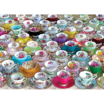 Puzzle 1000 el. Kolekcja fili�anek Eurographics