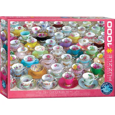 Puzzle 1000 el. Kolekcja fili�anek Eurographics