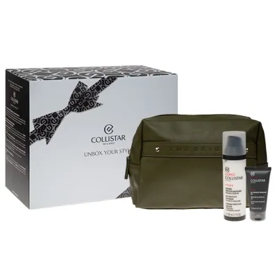 Collistar Zestaw Krem do twarzy + �el oczyszczaj�cy do twarzy + Kosmetyczka 80 ml + 30 ml