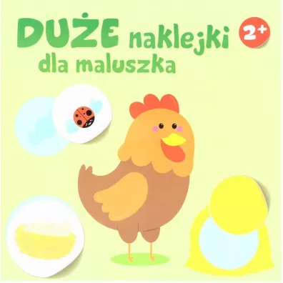 Du�e naklejki dla maluszka 2+ - Kura