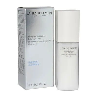 Shiseido Men Energizing Moisturizer Extra Light Fluid nawil�aj�ca emulsja energetyzuj�ca do twarzy 100 ml