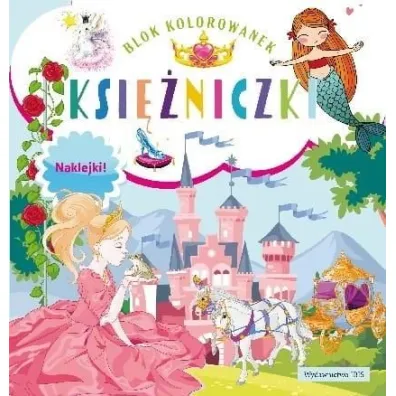 Blok kolorowanek. Ksi�niczki