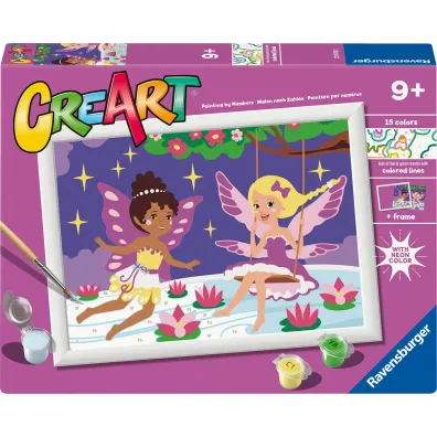 Malowanie po numerach CreArt - Neon - Wr�ki Ravensburger
