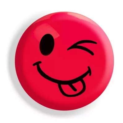 Tetis Magnesy do tablic Czerwony j�zyk 20mm/8