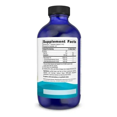 Nordic Naturals Omega-3 1560 mg Lemon - suplement diety 237 ml