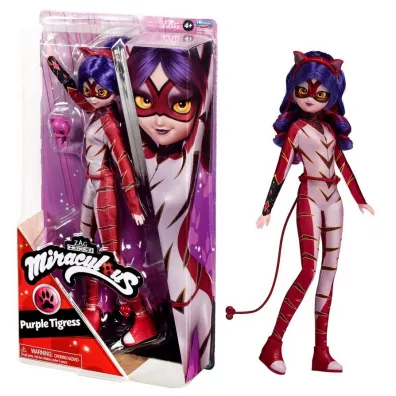 Miraculous: Biedronka i Czarny Kot. Purple Tigress Playmates