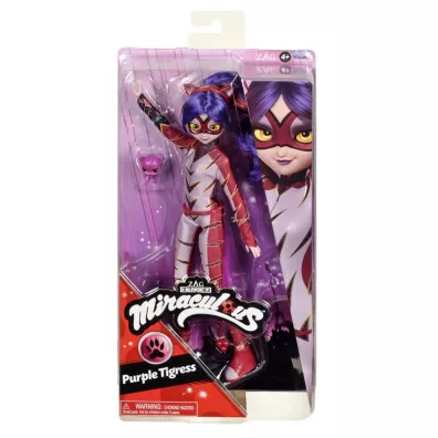 Miraculous: Biedronka i Czarny Kot. Purple Tigress Playmates