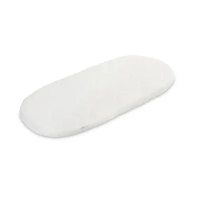 Sensillo Materacyk do w�zka gondoli 75x35cm pikowany bia�y