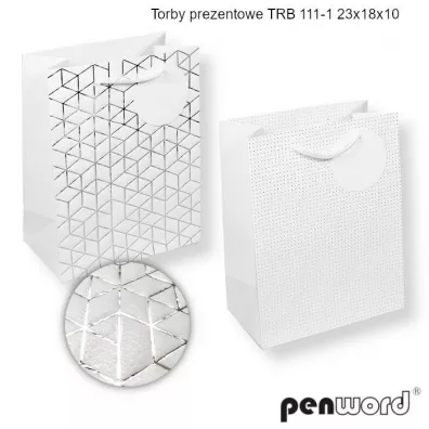 Penword Torebka prezentowa mix 23x18x10cm