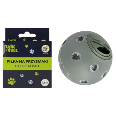 Pi�ka dla kota na przysmaki 7,5cm TRIK&ROLL 560733