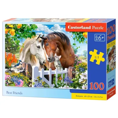 Puzzle 100 el. Najlepsi przyjaciele Castorland