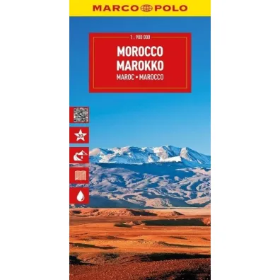 Mapa drogowa - Maroko 1:900 000