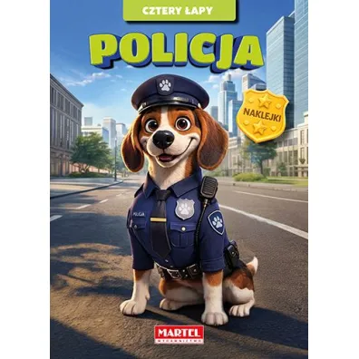 Cztery �apy. Policja z naklejkami - Maciej  Ratajczyk