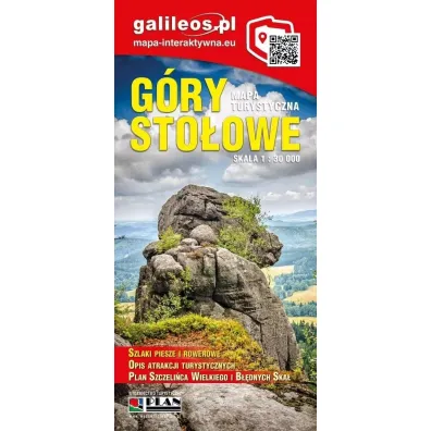Mapa turystyczna - G�ry Sto�owe