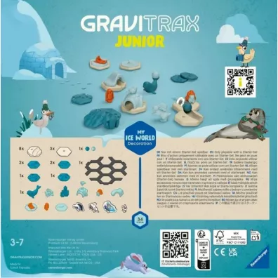 Gravitrax Junior - estaw uzupe�niaj�cy Lodowa... Ravensburger