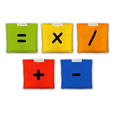 Woreczki gimnastyczne zestaw znaki matematyczne Akson