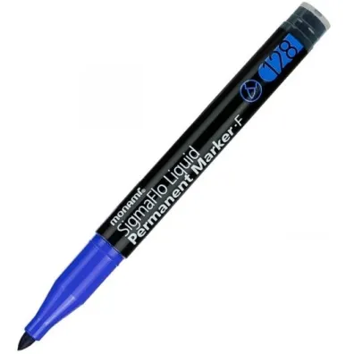 Marker permanentny SigmaFlo F 128 niebieski MonAmi (2080135502)