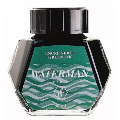 Waterman Atrament do pi�r zielony 50 ml
