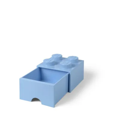Szuflada klocek LEGO Brick 4 Jasnoniebieska