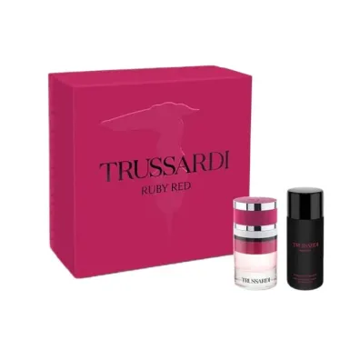 Trussardi Zestaw Ruby Red Woda perfumowana + Balsam do cia�a 60 ml