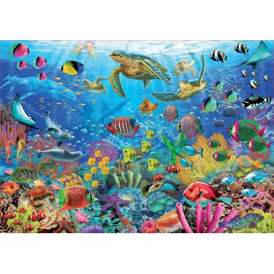 Puzzle 1000 el. elementw Podwodny wiat Educa