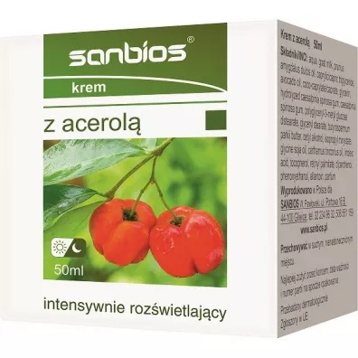 Sanbios Krem do twarzy z acerol� 50 ml