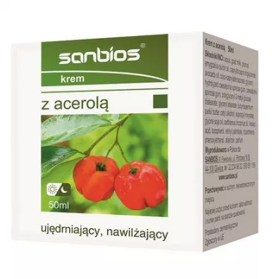 Sanbios Krem do twarzy z acerol� 50 ml