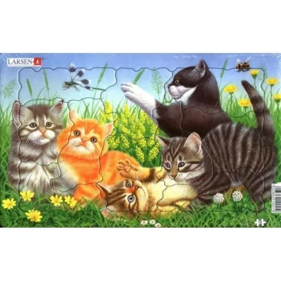Puzzle 10 el. S�odkie kociaki Larsen