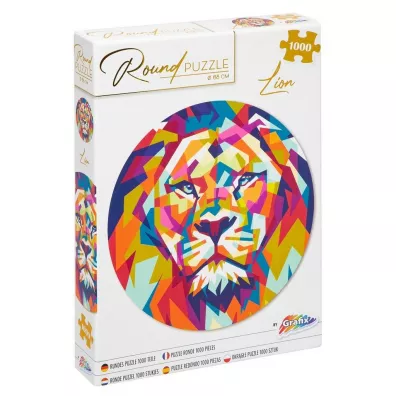 Puzzle okr�g�e 1000 el. Lew Grafix