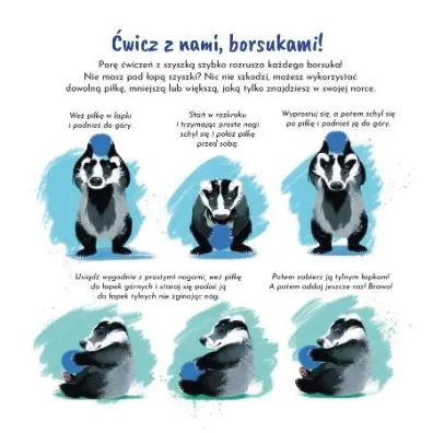 Ma�a Tarmosia. Czy borsuki si� bawi�?