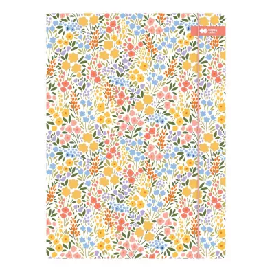 Paczka Teczka A4+ kartonowa z gumk, BLOOM-Boho Happy Color 10 szt.