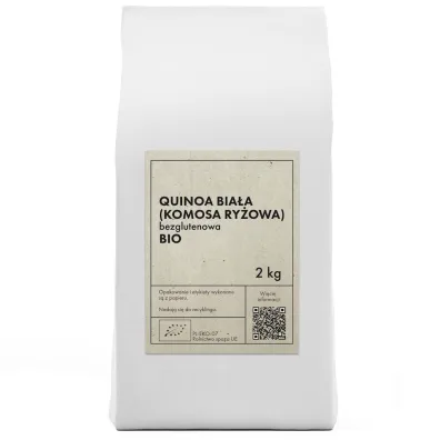 The Planet Quinoa bia�a (komosa ry�owa) bezglutenowa 2 kg Bio