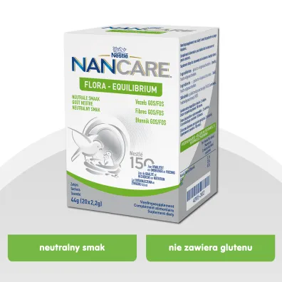 Nestle Nan Care Flora Equilibrium suplement diety dla niemowl�t od urodzenia 20 x 2.2 g