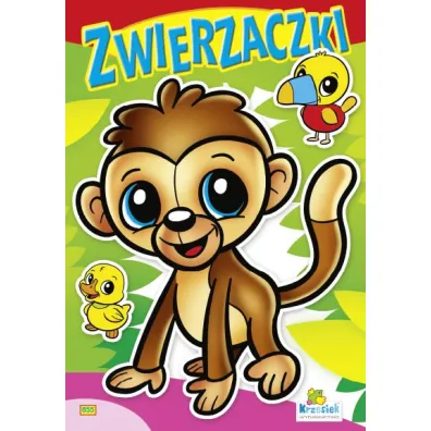 Kolorowanka. Zwierzaczki - Ma�pka (A5, 16 str.)