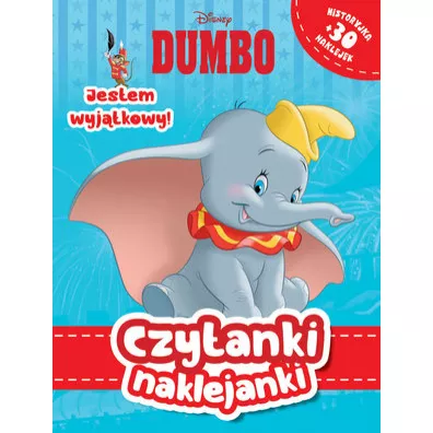 Czytanki naklejanki. Disney Dumbo. Jestem wyjtkowy!