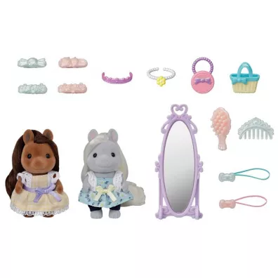 Sylvanian Przyjaciele kucyka z dugimi wosami