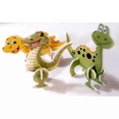 Puzzle Mini dinozaury do sk�adania mix Galeria Hobby