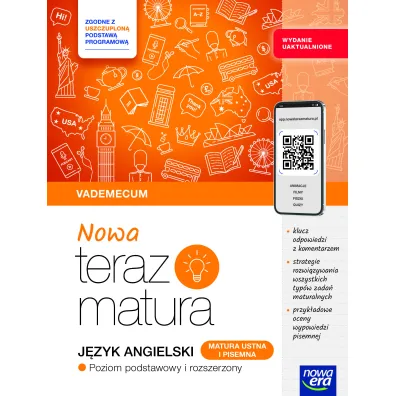 Nowa Teraz matura. J�zyk angielski. Vademecum. Poziom podstawowy i rozszerzony 2025/26