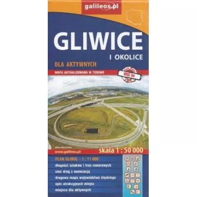 Gliwice i okolice dla aktywnych 1:50 000