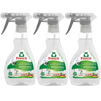 Frosch Spray do lod�wek i mikrofal�wek ja�owcowy Zestaw 3 x 300 ml