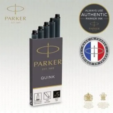 Parker Naboje do pi�ra czarne 5 szt.